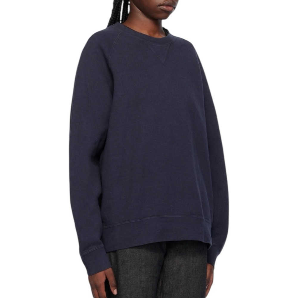 Visvim Amplus Sweatshirt In Navy